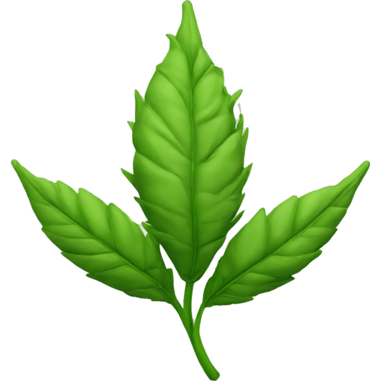 Weed bud emoji