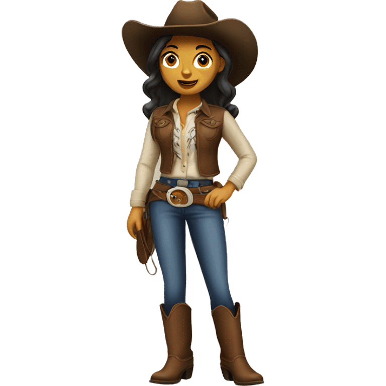 Cowgirl  emoji