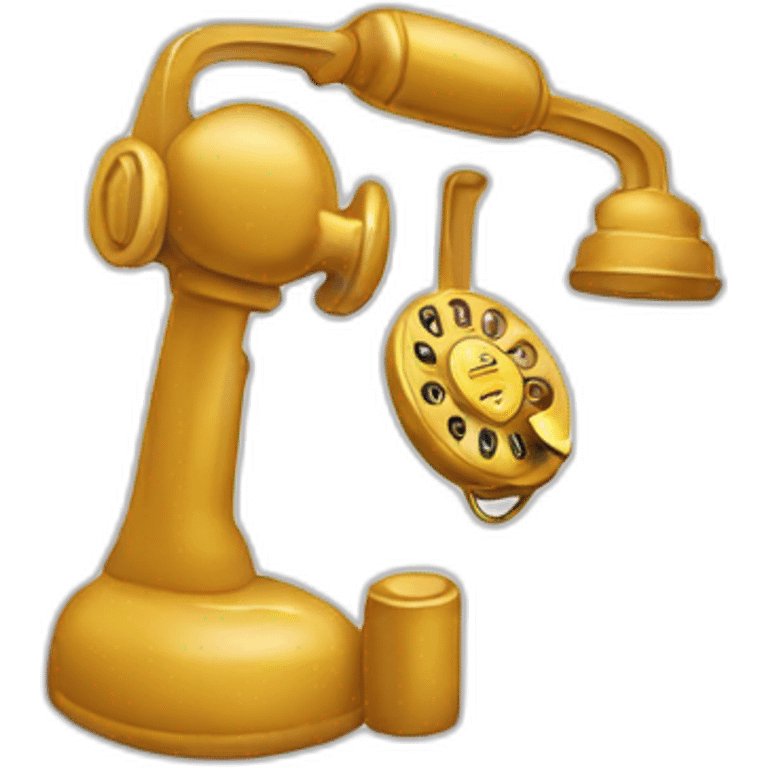 key of a telephone emoji