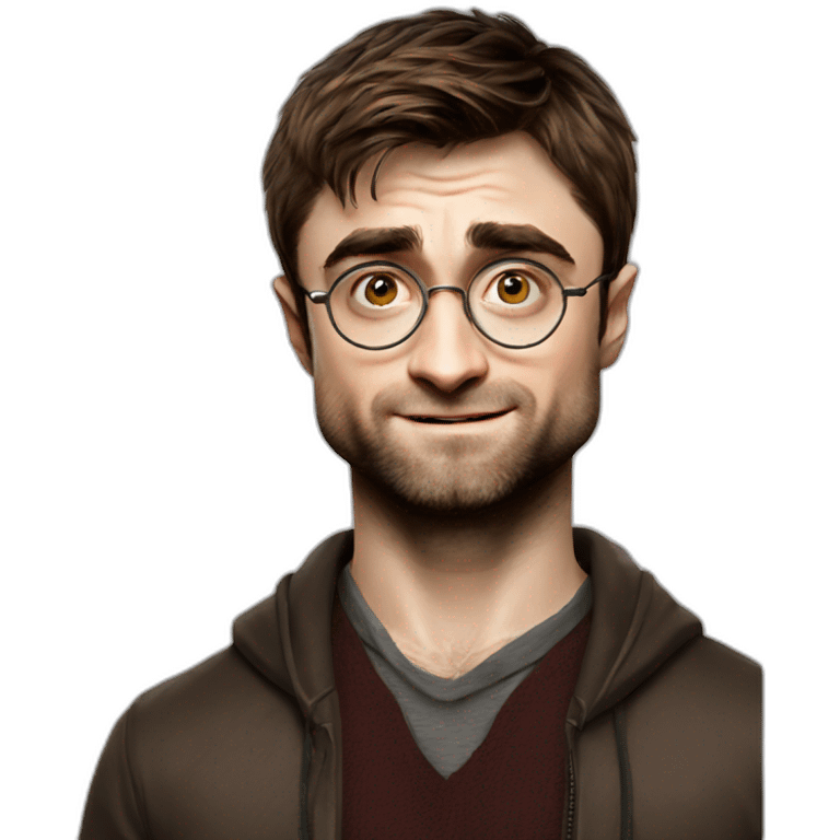 daniel radcliffe half body emoji