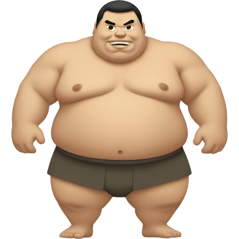 Sumo man emoji