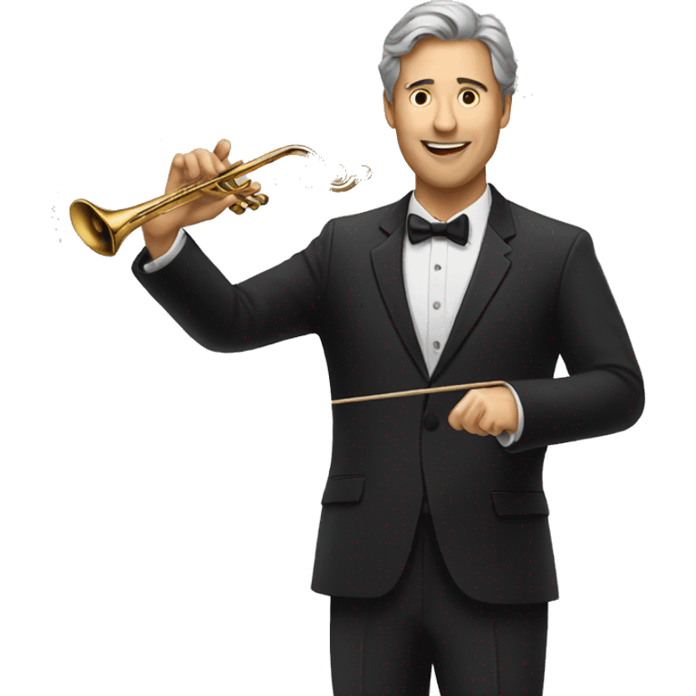 orchestra director emoji