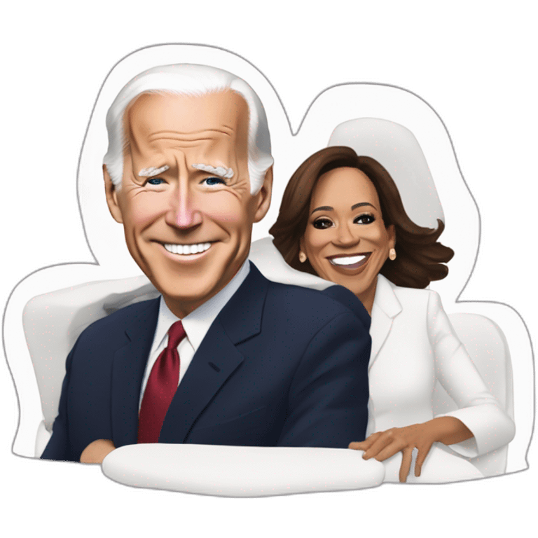 Joe Biden Kamala Harris  emoji