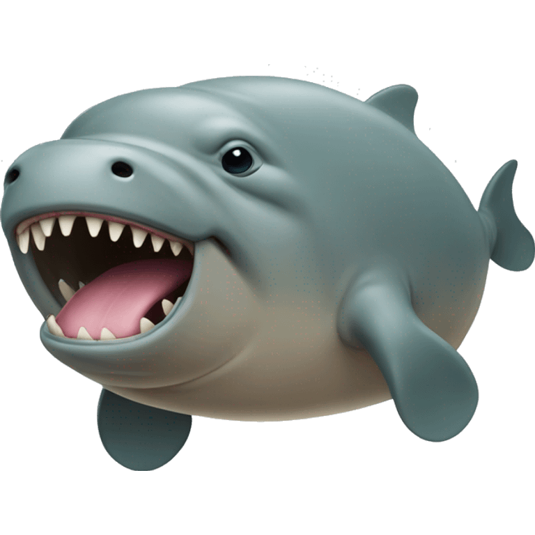 Mad dugong emoji