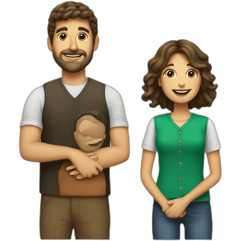 couple-and-son-italian emoji