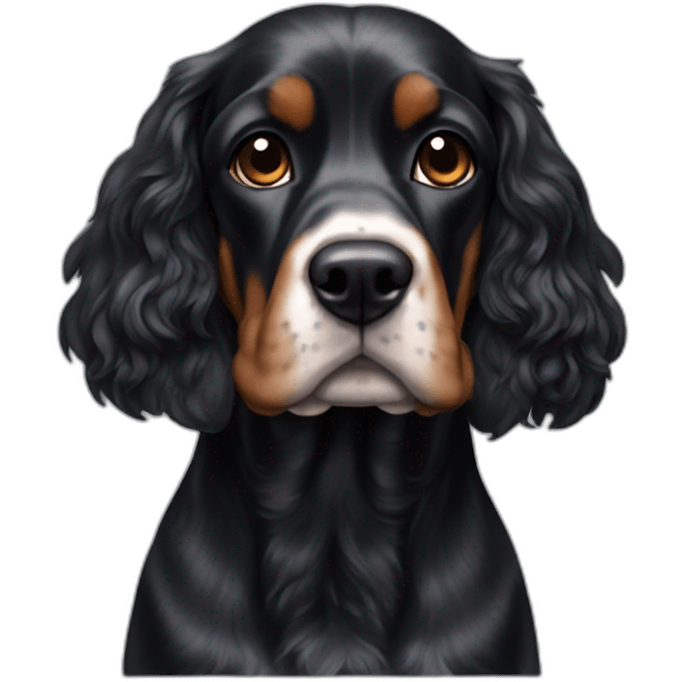 black british cocker emoji