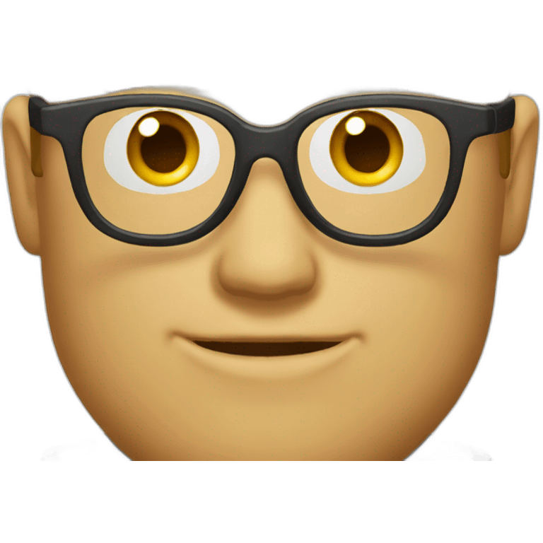 Emoji con lentes emoji