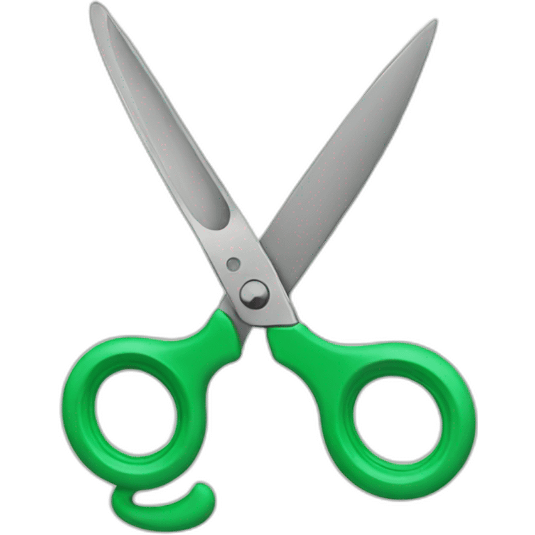 scissors green emoji