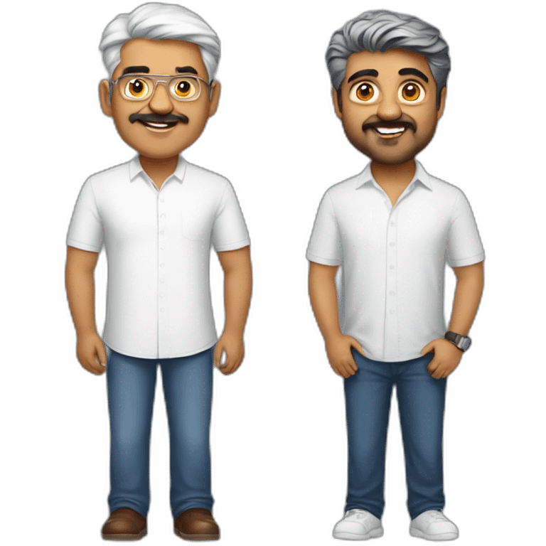 Vijay and ajith emoji