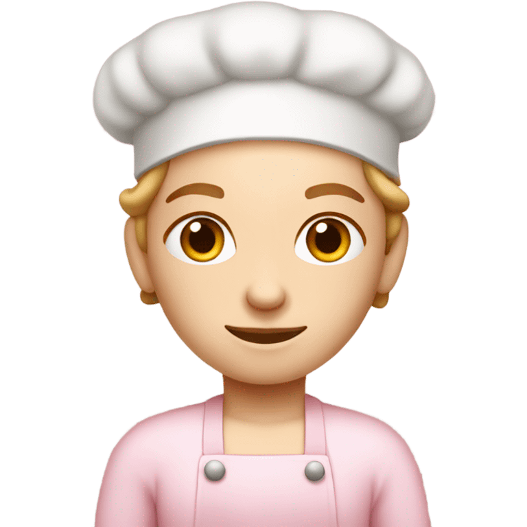 soft pink baker with fair skin  emoji