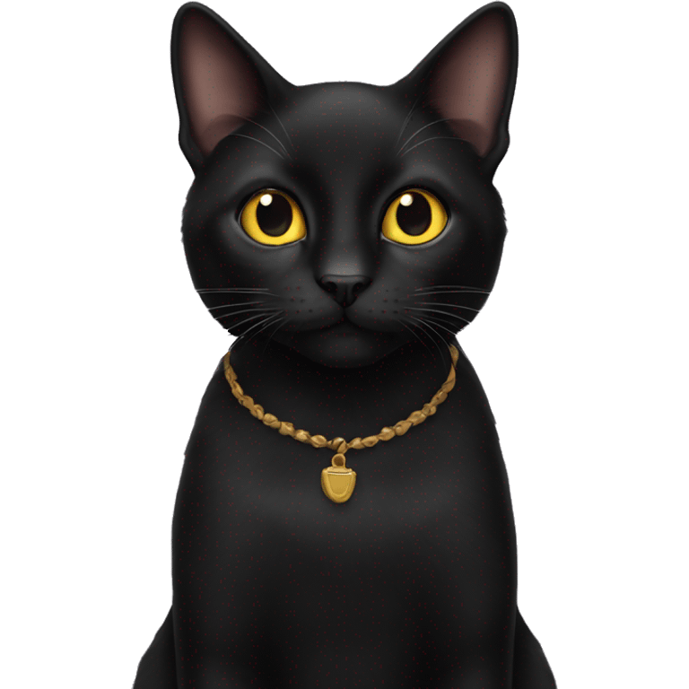 Mumbai Black Cat emoji