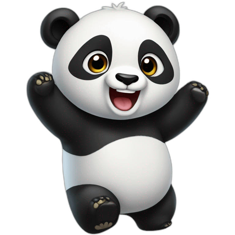 panda that is happy emoji