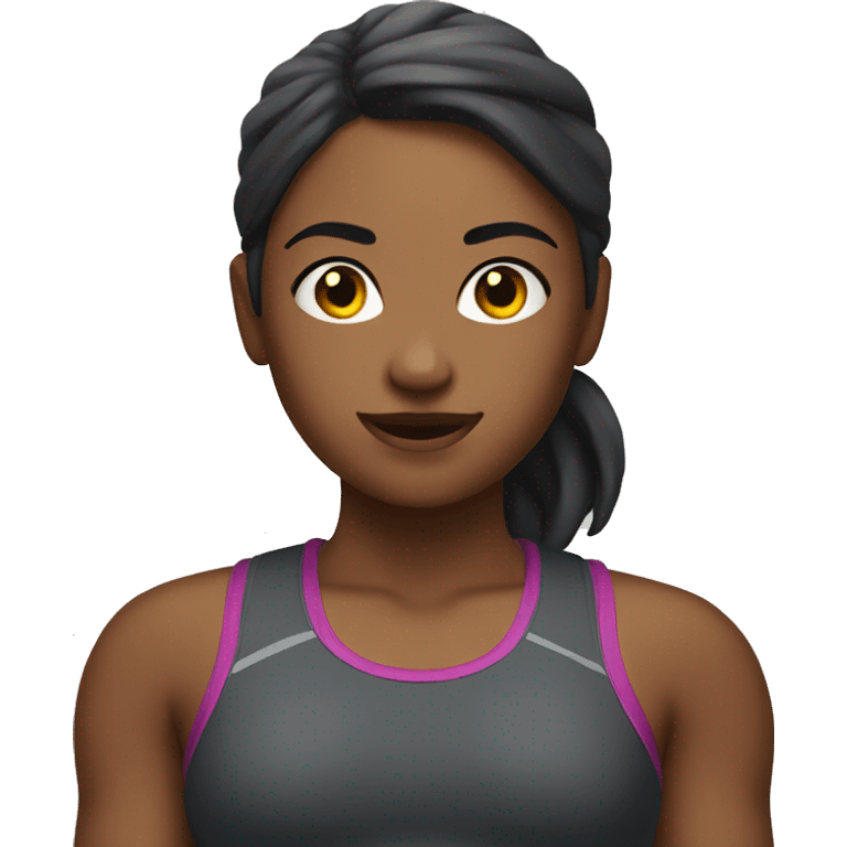 Gym girl emoji