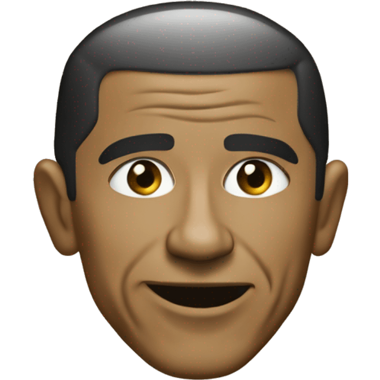 Obama on the barbeque emoji