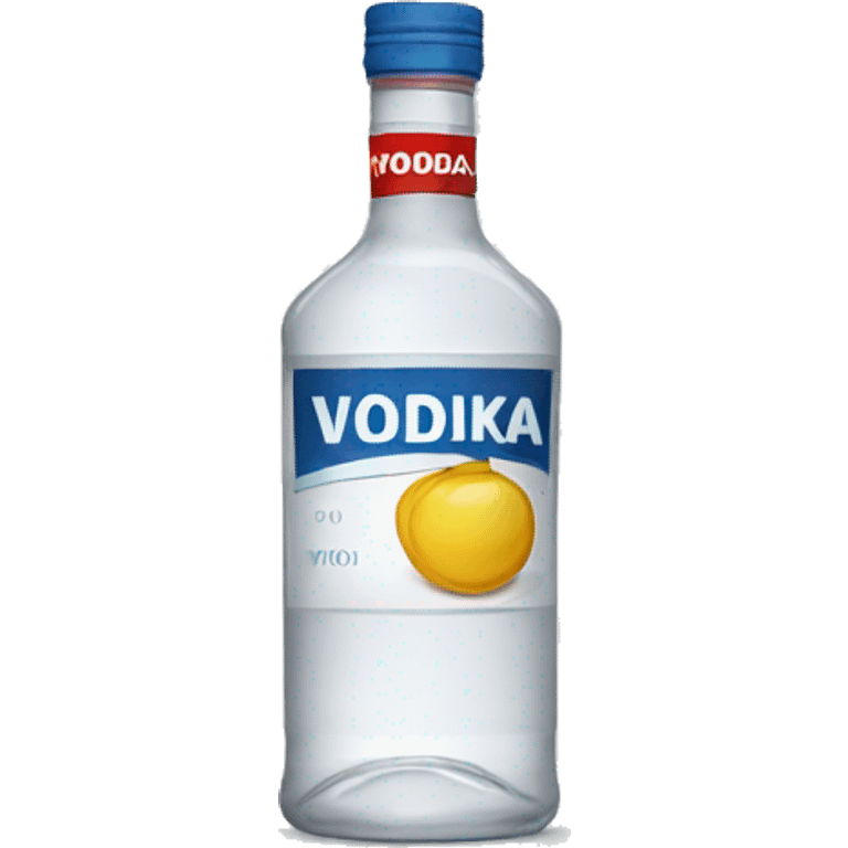 Bottle of vodka  emoji