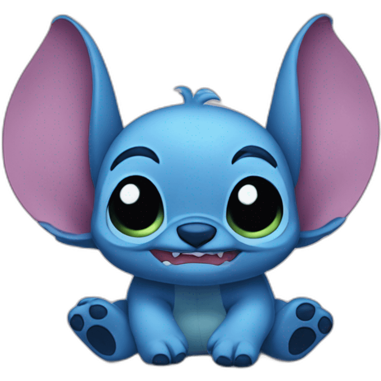 Stich qui dort emoji