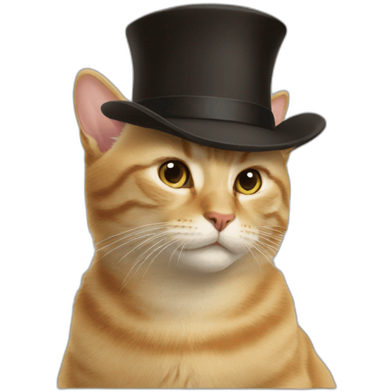 Putin the cat in a hat emoji