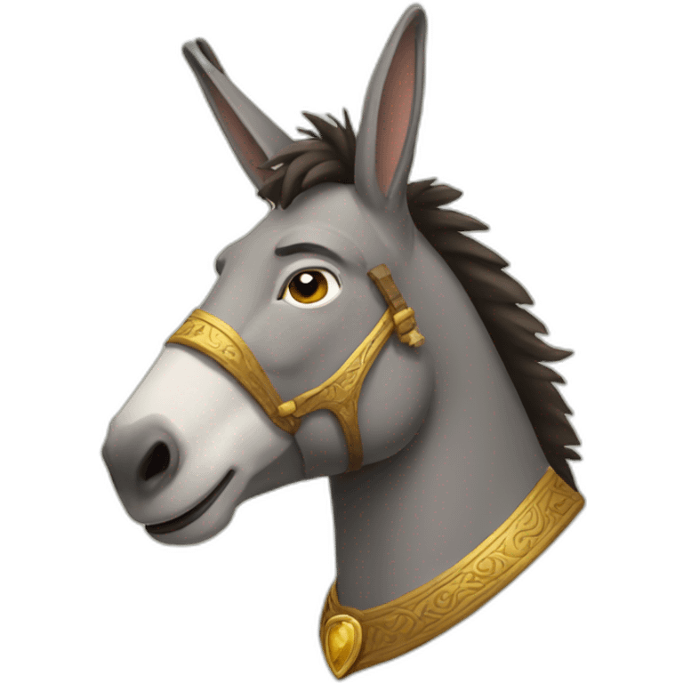 donkey king emoji