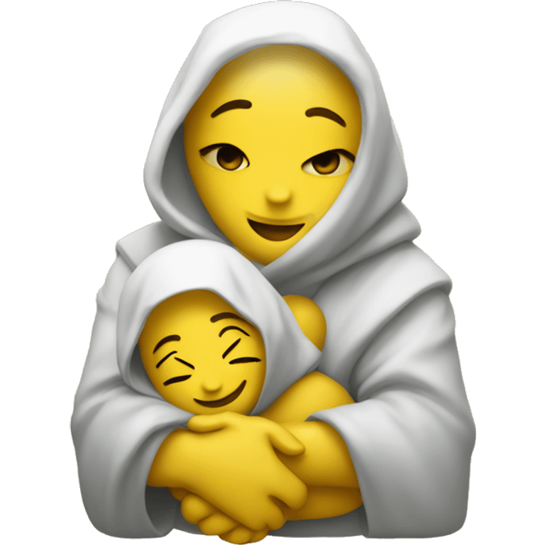 yellow emoji hugs khinkali  emoji