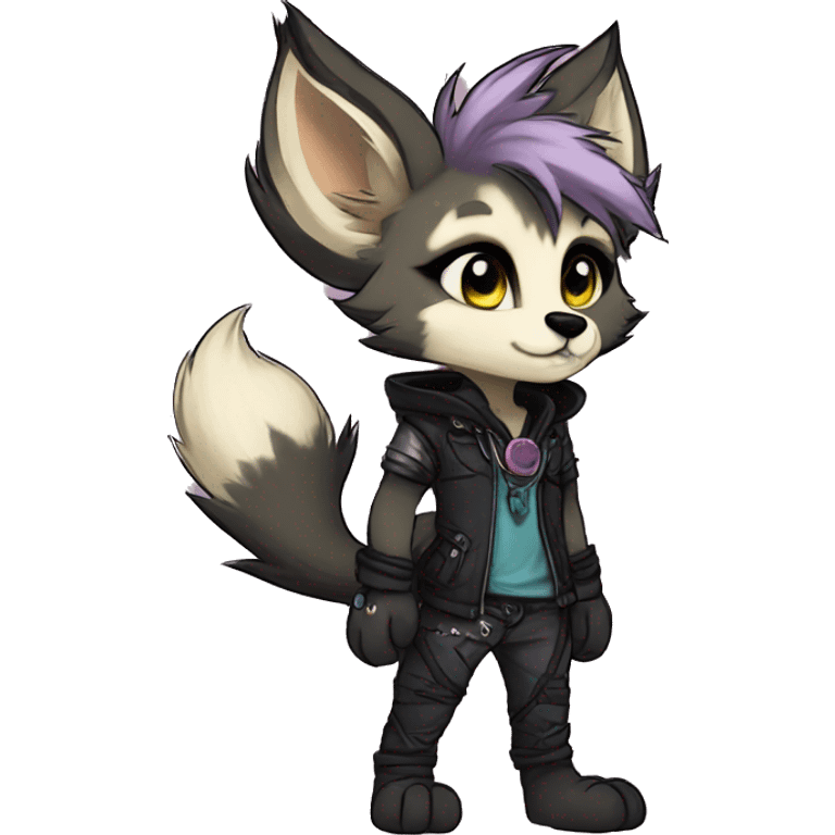 Edgy anthro furry by Falvie, griffsnuff, LiLaiRa emoji