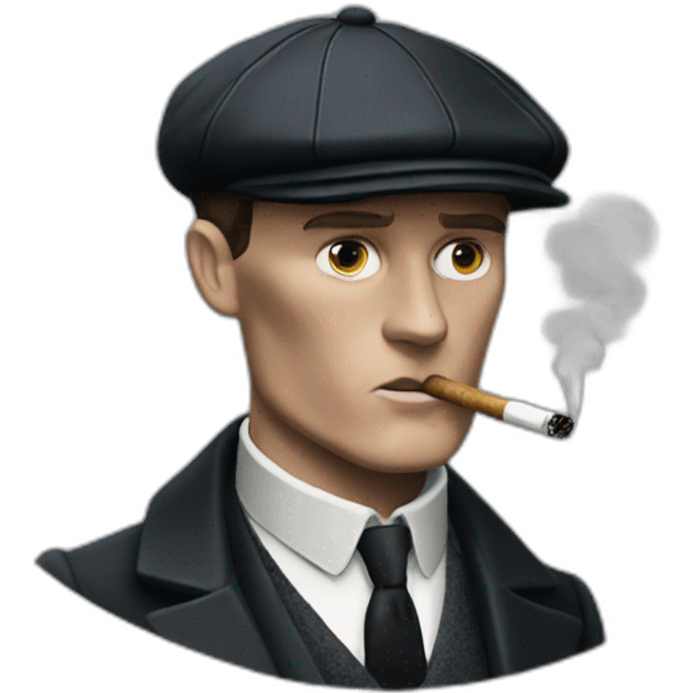 tommy shelby smoking emoji