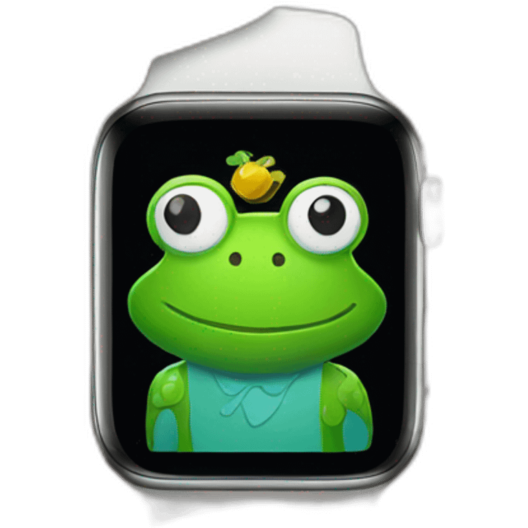 mr frog iwatch emoji