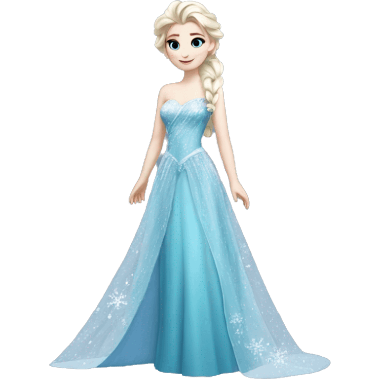 dress elsa emoji