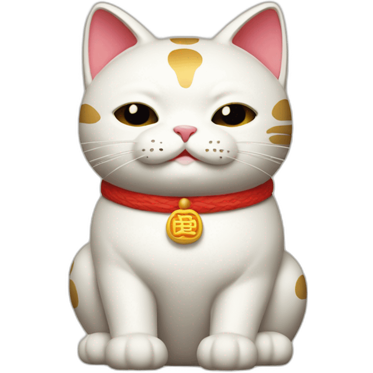 japanese lucky cat emoji