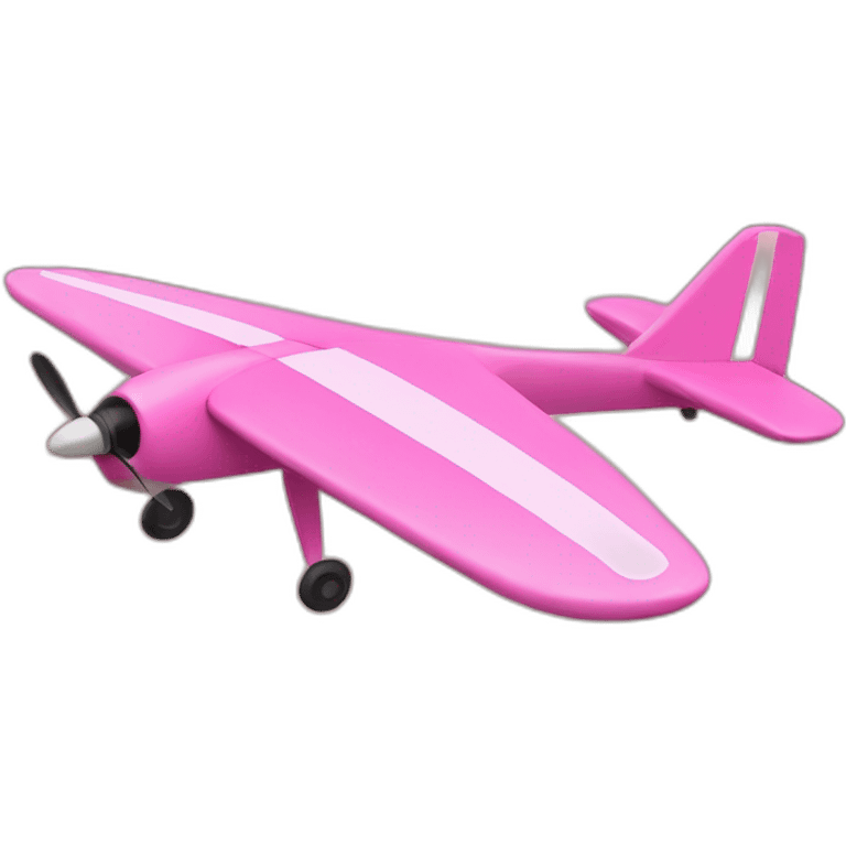 pink bookmarked glider emoji