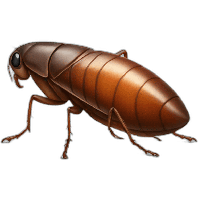 Cockroach standing on two legs emoji