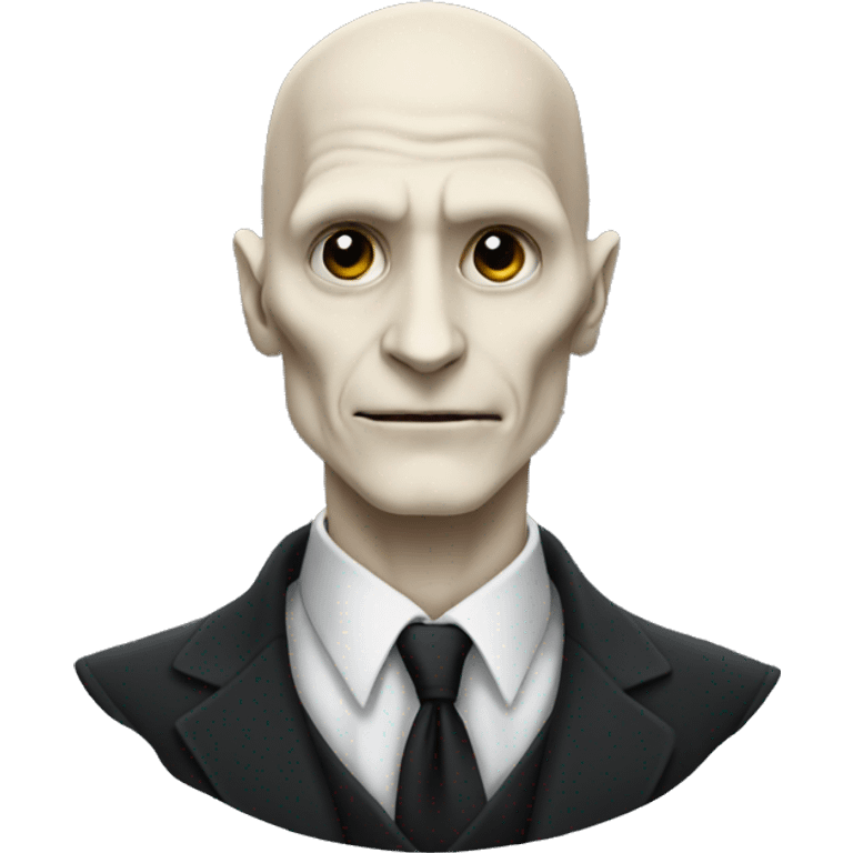 Voldemort in suit emoji