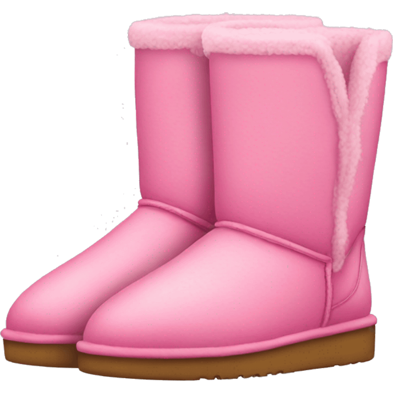 Pink uggs boots emoji