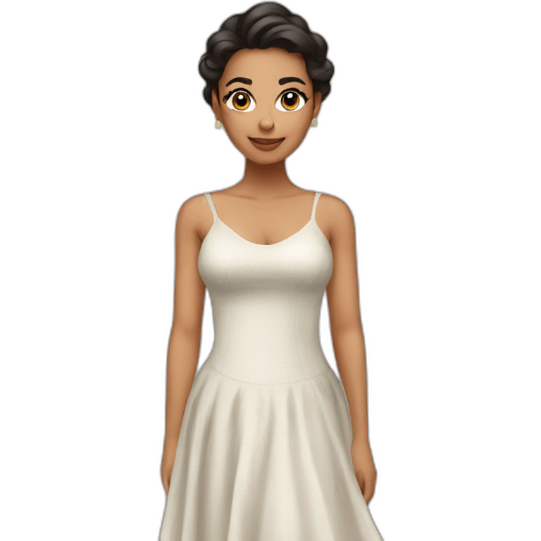 latina clear dress emoji