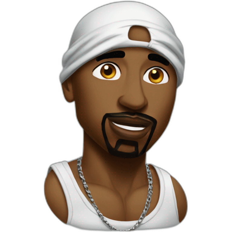 2Pac emoji