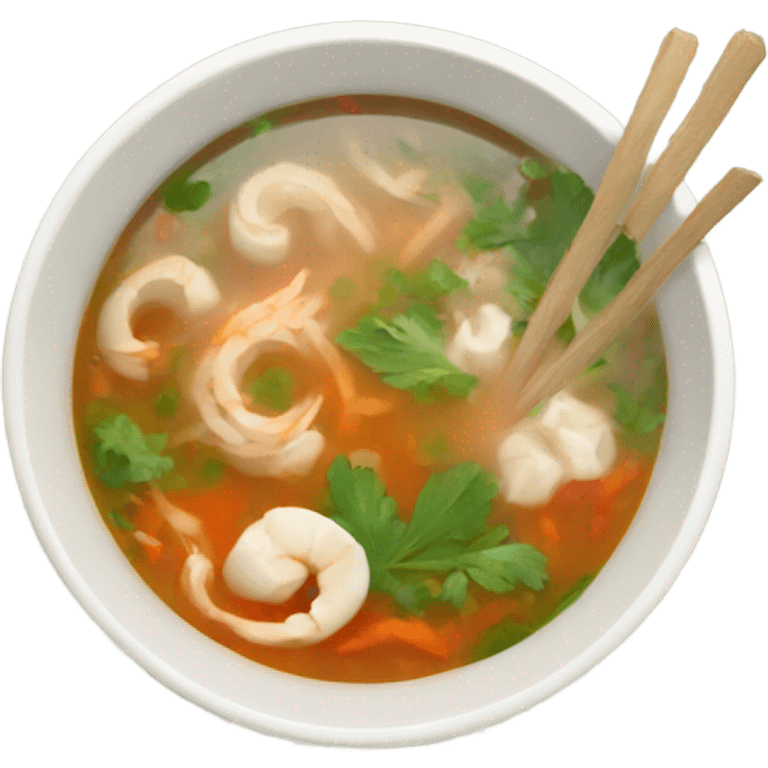 Thai soup emoji