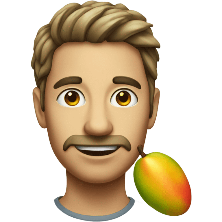 Realistic Mango emoji