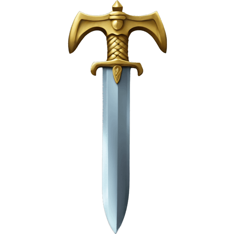 Athena’s sword emoji