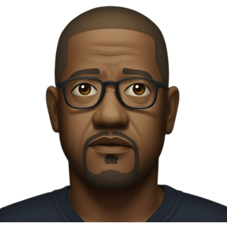 Forest Whitaker serious real emoji