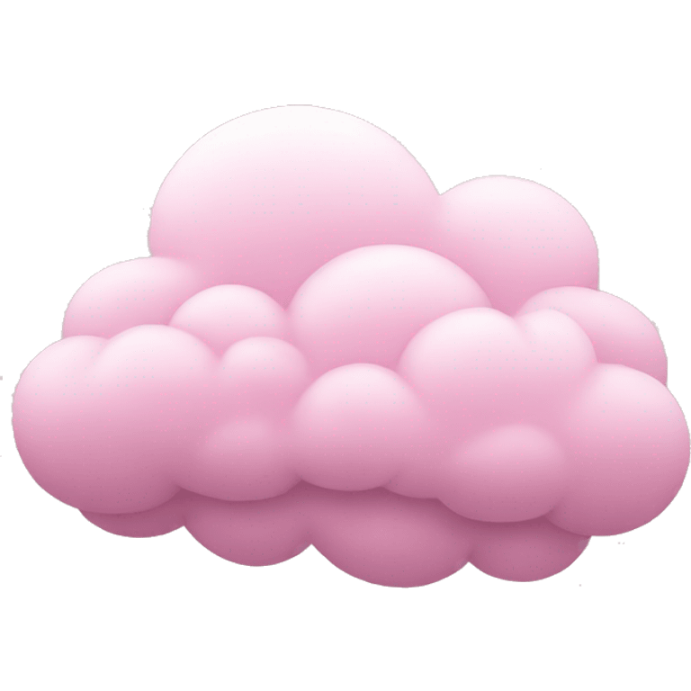 cloud pink emoji