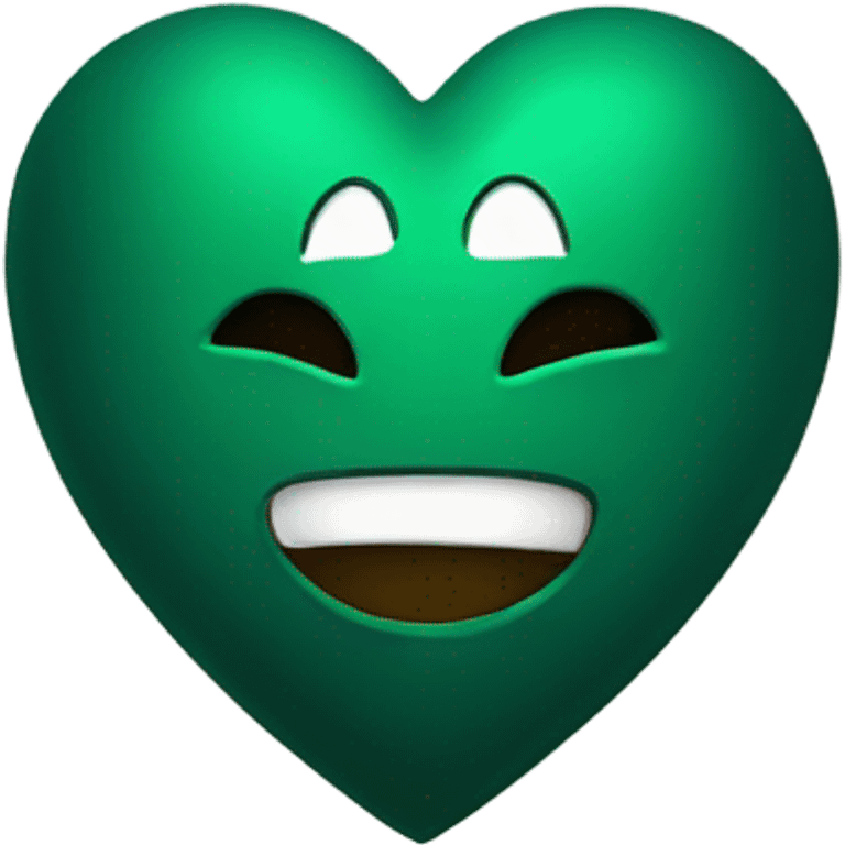 dark green heart emoji