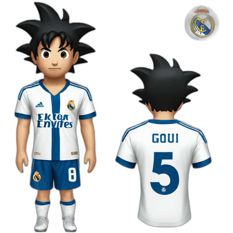 Son goku realmadrid jersey emoji