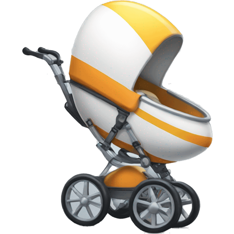 rocket powered stroller emoji