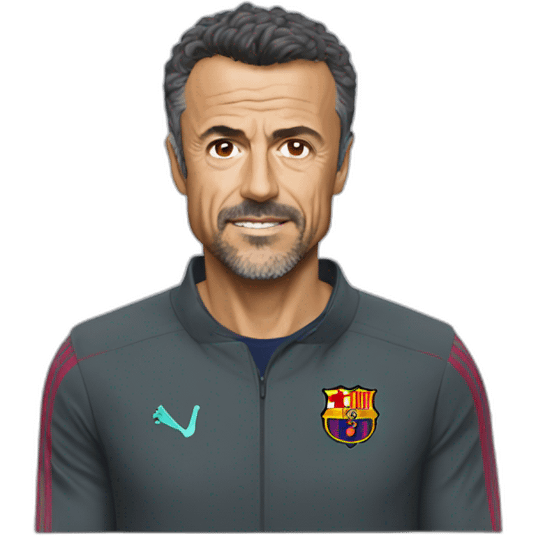 entrenador Luis Enrique emoji