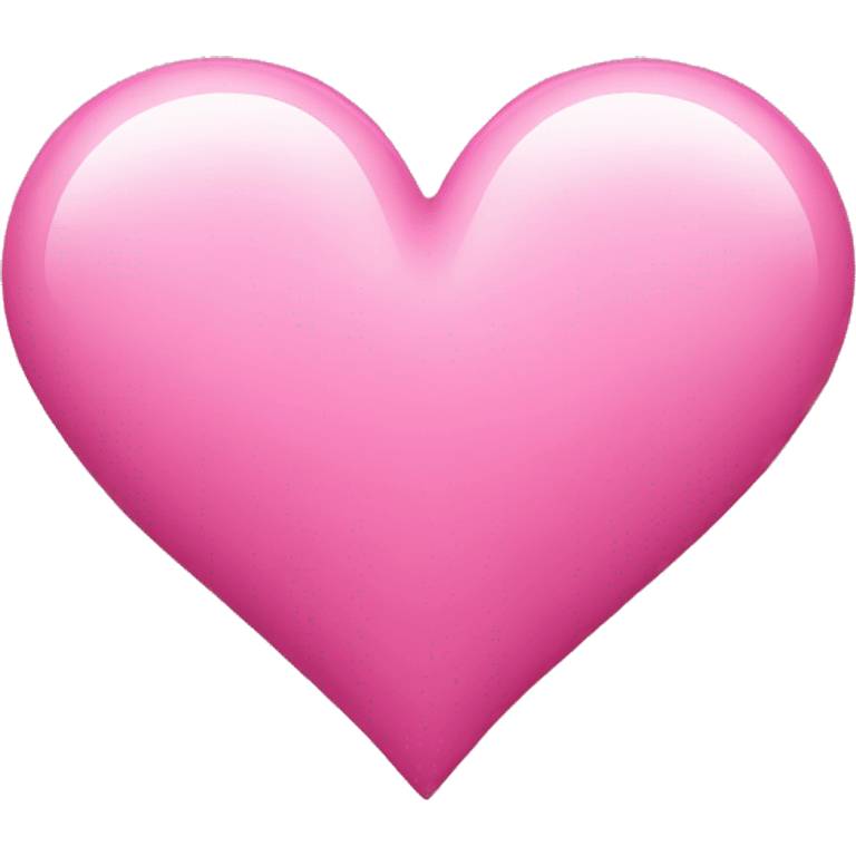 Pink heart emoji