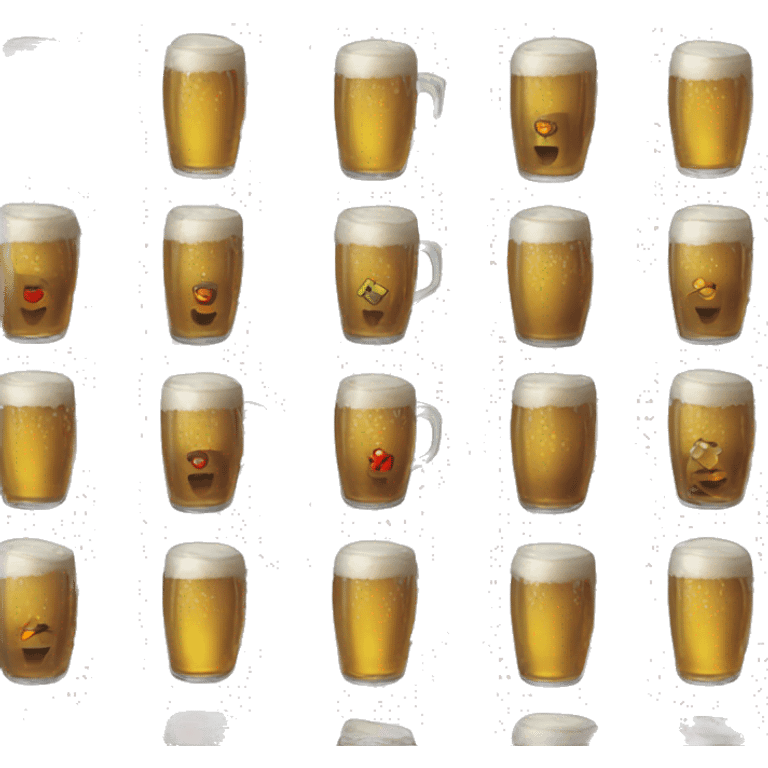 A gamer drink beer emoji