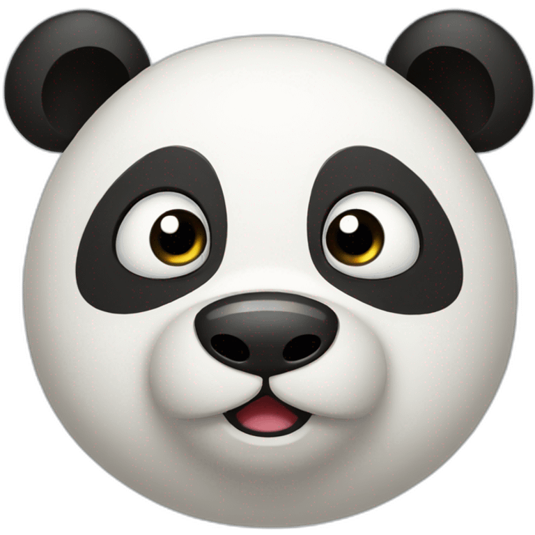 Confused Panda emoji