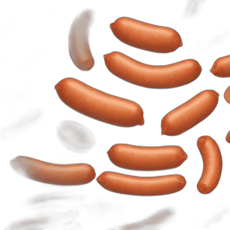 sliced sausages دوذو emoji