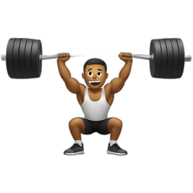 Weightlifting emoji