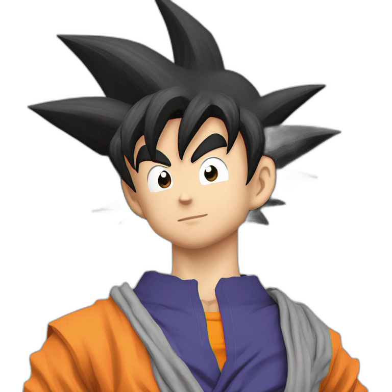 Son goku qui dit je t'aime papa emoji