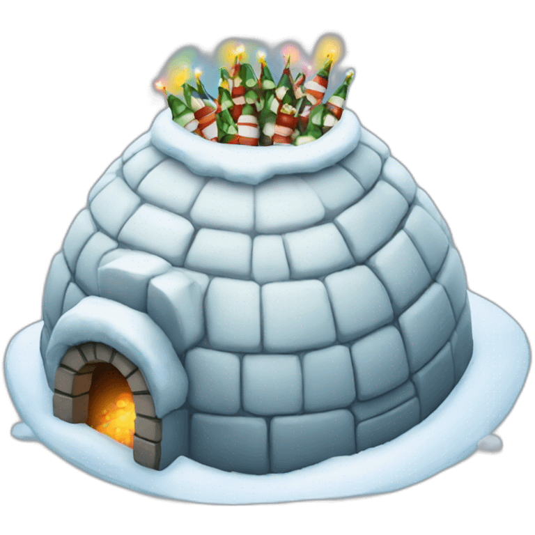 igloo celebration emoji